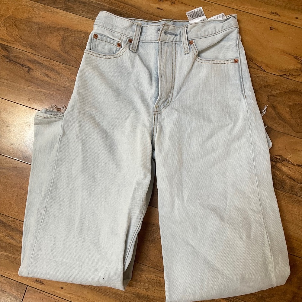 ribcage wide leg levi’s